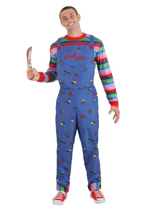 adult chucky costume men|chucky overall images.